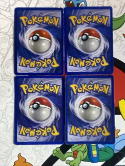 Pokemon TCG Vintage Holo Lot Of 4 Base Set 2, Neo, Jungle MP/LP - Image 2
