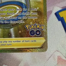 Egg Incubator (Secret) 087/078 Pokemon GO Holo Secret Rare Pokemon TCG - NM - Image 3
