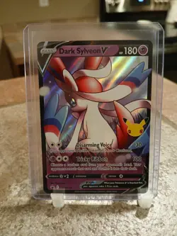 Pokemon TCG Dark Sylveon V SWSH134 Holo Promo SWSH Black Star 2019 - Image 1
