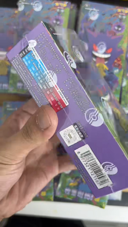 Pokemon 151C Booster Box Purple Sealed Chinese Slim Box 15 Packs 5 Shetts - Image 2
