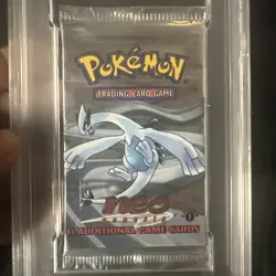 PSA 9 Neo Genesis 1st Edition Sealed Booster Pack 2000 WOTC Pokemon Lugia - Image 4