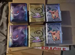 Pokemon TCG: Stacking Tin 2024 Q1 Bundle of 6 (Dragon, Psychic, Metal): Sealed - Image 1