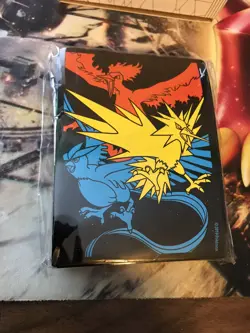 Pokemon Hidden Fates Elite Trainer Box Moltres Zapdos Articuno Sleeves(65)Sealed - Image 1