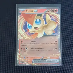 Victini ex - SVP142 - SVP Black Star Promos NM Pokemon TCG SV Black Star Promo - Image 1