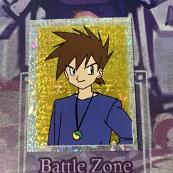 Pokemon Gary S31 Holo Merlin Sticker Pack Fresh - Image 1
