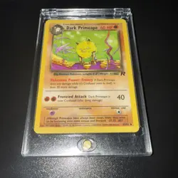 Pokemon TCG Dark Primeape Rocket 1st Edition Uncommon 43/82 - Near Mint NM - Image 1