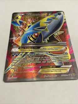 M Sharpedo EX XY200a Alternate Art Holo - XY Black Star Promo - Pokemon - NM - Image 2