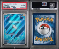 Pokemon TCG Tynamo Black Bolt 113/86 Illustration Rare Holo PSA 10 - Image 3