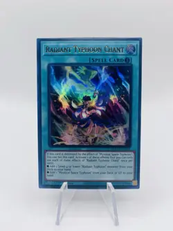 Yugioh! Radiant Typhoon Chant - DOOD-EN061 - Ultra Rare - 1st Edition - Image 1