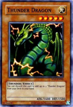 Retro Pack (2020 Date Reprint) #RP01-EN040 Thunder Dragon - Image 1