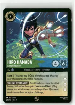 Hiro Hamada #24 Disney Lorcana Promo Cards Promo | Disney Lorcana - Image 1