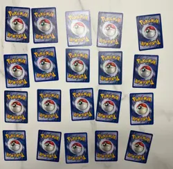 Lot of 20 Pokemon Cards Base Set including Ho-oh 18/64 - Image 4