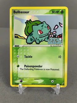 Bulbasaur 45/100 EX Crystal Guardians Stamped Reverse Holo Pokemon TCG Card NM - Image 1
