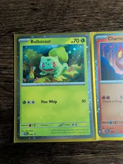 Pokemon 151 Poster Collection Promo 3 Card Set NM Bulbasaur Squirtle Charmander - Image 4