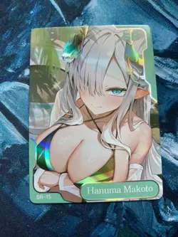 Senpai Goddess Haven - Sexy Waifu Card - Rare Anime Girl Collectible - SR - Image 1