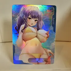 Pola - SSR - Foil - Senpai Goddess Haven Story Anime Waifu Card - Image 1