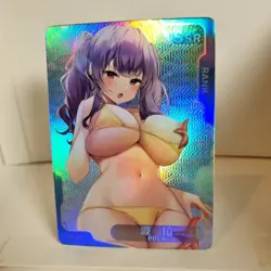 Pola - SSR - Foil - Senpai Goddess Haven Story Anime Waifu Card - Image 2
