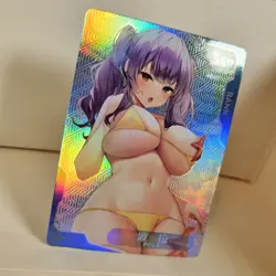 Pola - SSR - Foil - Senpai Goddess Haven Story Anime Waifu Card - Image 4