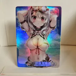 Sand flower fork chloe- SSR - Foil - Senpai Goddess Haven Story Anime Waifu Card - Image 1