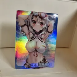 Sand flower fork chloe- SSR - Foil - Senpai Goddess Haven Story Anime Waifu Card - Image 3