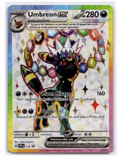 Umbreon ex - 176 Promo SV: Scarlet & Violet Promo Cards SVP 176 LP-NM - Image 1