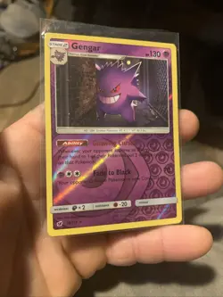 Pokemon TCG Gengar Reverse Holo Rare Crimson Invasion 2017, Card 38/111 - Image 2