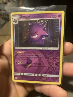 Pokemon TCG Gengar Reverse Holo Rare Crimson Invasion 2017, Card 38/111 - Image 3