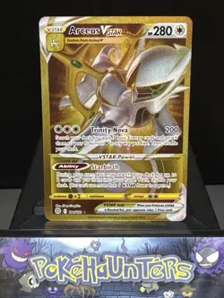 Pokemon Card Arceus VSTAR 184/172 Brilliant Stars Secret Rare Near Mint - Image 1