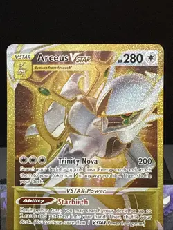 Pokemon Card Arceus VSTAR 184/172 Brilliant Stars Secret Rare Near Mint - Image 2