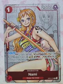 Nami - OP01-016 (Alternate Art) OP01-016 One Piece Promotion Cards Foil - Image 1