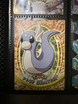 #147 Dratini Topps Series 3 Pokemon Card - Image 1