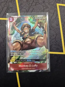 One Piece Card Game Op06-013 Monkey D Luffy Alt Art - Image 1