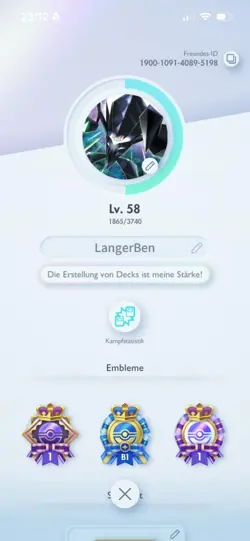 Pokemon TCG Account | 14 Crown Cards | LV 58 | Maxed Out Account | Wert: 500E - Image 3