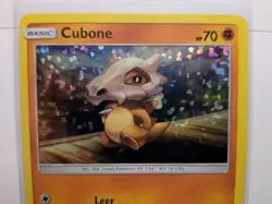 McDonalds 2018 Cubone Holo Pokemon TCG Card 7/12 NM - Image 2