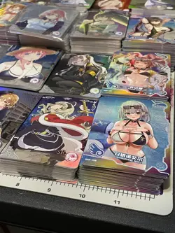 Goddess Story Waifu Anime Doujin Holo Foil SR 10 CARD MYSTERY PACK *No Dupes* - Image 3