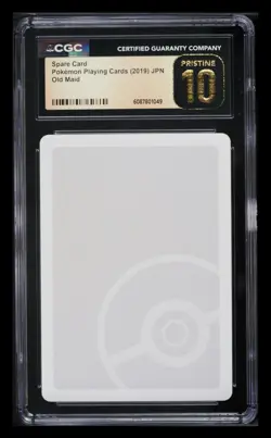 CGC 10 Pristine Pokemon Old Maid Spare Card 2019 - Image 1