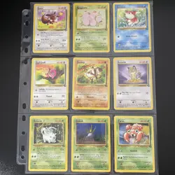 Complete Pokemon Jungle set Cards 1999 Common Uncommon WOTC ⭐ Pokemon Jungle - Image 3