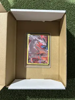 Pokemon Reshiram XY74 Full Art Black Star Promo Holo TCG Card 2015 MP - Image 4
