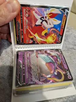 LAST ONE! Pokemon Card Folder Full of Cards - including Rare V Holos, Holos.. - Image 1