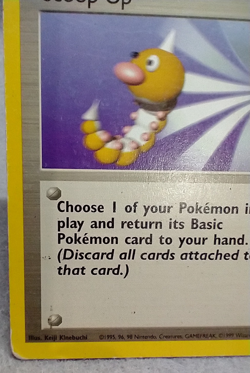 4th Print SCOOP UP 78/102 Base Set 4th Print -1999-2000 - Pokemon Card -#D9S - Image 3