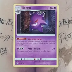 Gengar 38/111 Crimson Invasion Regular Rare NM Pokemon Card English - Image 1