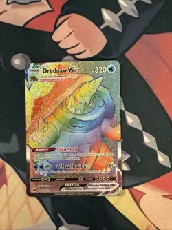 Drednaw Vmax 075/073 Champions Path NM Full Art Secret Rainbow Rare Pokemon Card - Image 1