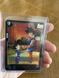 Son Goku Jr. FB08-102 Alternate Art Saiyan's Pride Dragon Ball English Card - Image 3