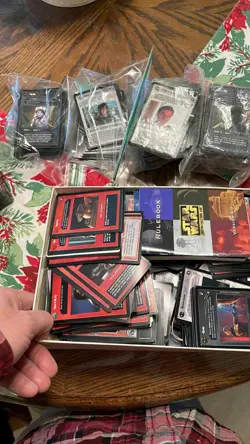Star Wars collectible card game, used, large mixed lot - Image 1