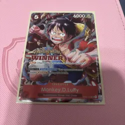 Monkey.D.Luffy (Winner Pack Vol. 5) ST01-012 One Piece Promotion Cards Foil - Image 1