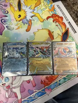 Pokemon Card Lot of 3 Twilight Masquerade Ex’s - Image 1
