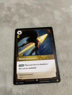 Blast of Power 012/024 OGS proving Grounds English Riftbound Card - Image 3