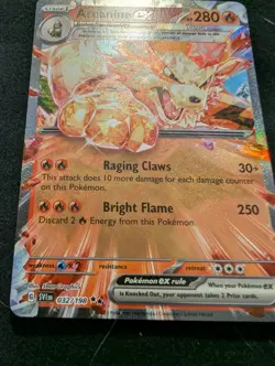 Pokemon Card Arcanine EX HP280 32/198 Pre-owned - Image 2