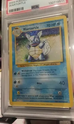 Pokemon Card PSA 10 Wartortle 002/034 CLB Classic Collection 2023 - Image 2