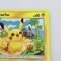 Pokemon TCG Pikachu 30/111 Common Crimson Invasion Pokemon Card 2017 - Image 5